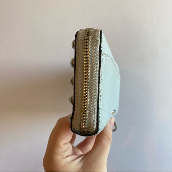 Rebecca Minkoff Blue Continental Wallet‎ Pebbled Leather - Picture 3 of 7